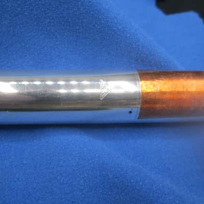 Powell handmade silver and gold headjoint - sterling silver and 14k gold image 3