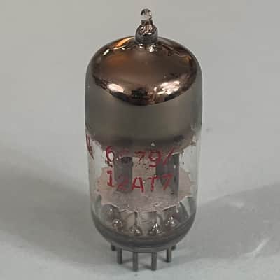 1957 General Electric 12AT7 ECC81 Vintage Motorola GE Preamp Tube!Tests NOS! T45 image 2