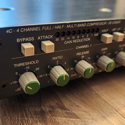 LA Audio 4C 4-Channel Compressor w/Switchable Multi-Band Operation image 2