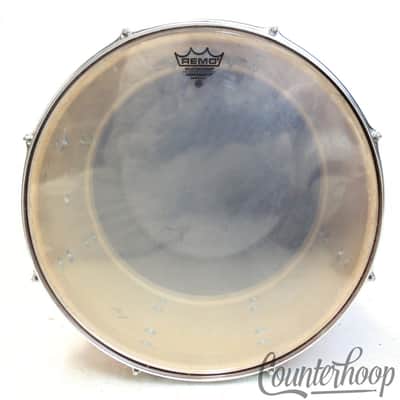 *Slingerland 15x10"Tom Drum 3-Ply Natural Maple"M"Stain Vintage 70s Set-O-Matic* image 7
