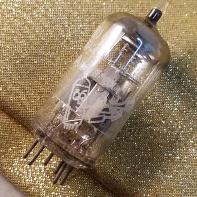 Amperex 6DJ8 tNOS AT1000 TESTED Vacuum Tube Heerlen Small Halo Getter rare Treble Clef Bugle Boy T4TCbb ECC88 dual triode 1960-1966 image 10