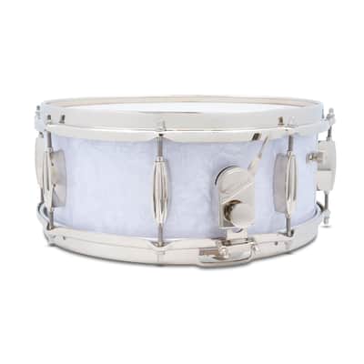 Slingerland Radio King 5.5x14" 3-ply Artist Snare Drum SLFP5514SSK016 - White Marine Pearl image 2