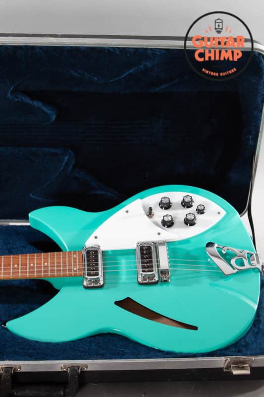 2000 Rickenbacker Limited Edition 330 Sea Green | Rare Finish | Excellent | Original Case image 1
