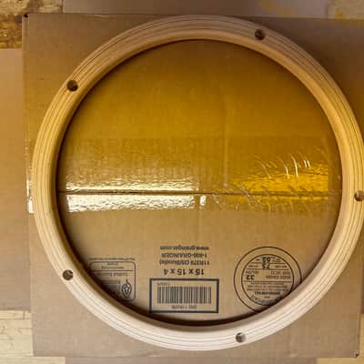 Precision Drum Co. Maple Drum Rim Set (5-hole) 2020 - Unfinished Maple image 3