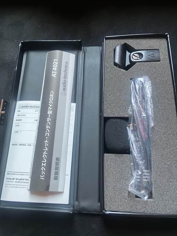 Audio-Technica AT4021 Small Diaphragm Cardioid Condenser Microphone image 1