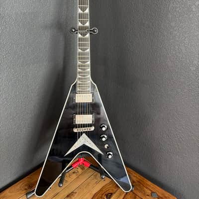 Gibson Custom Shop Dave Mustaine Signature Flying V EXP 2022 - Ebony VOS image 2