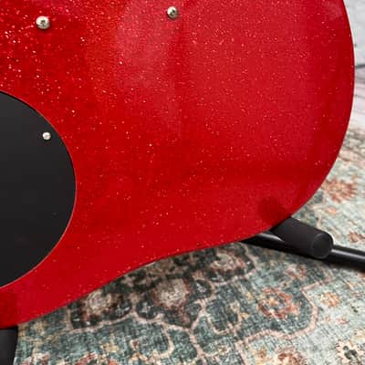 Danelectro '68 Guitar (The '63 Dano Style) Red Metal Flake - "One Off" Prototype image 6