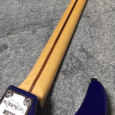 KRAMER LK-4 MOD Candy Blue 1980s Electric Guitar, Made in Japan, v8443 image 10