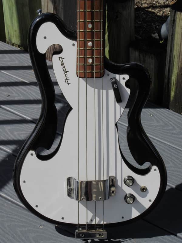 Ampeg 1966 AMPEG AEB-1 Bass 1966 Black image 1