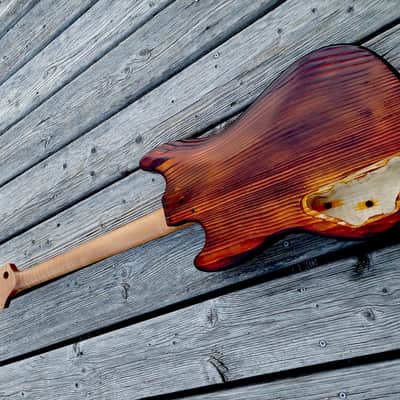 Mustang style bass body and neck image 9