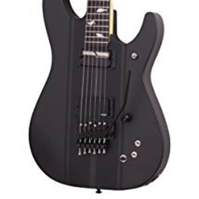 Schecter 270 DJ Ashba Ebony Fretboard Electric Guitar Satin Carbon Grey image 1