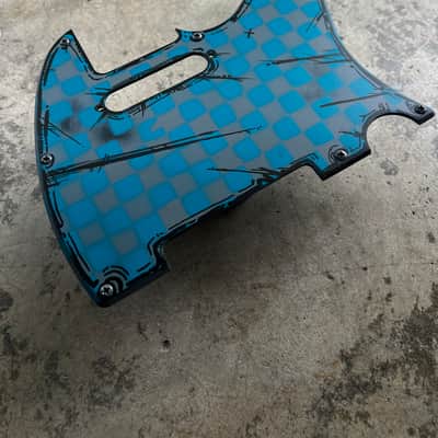 CapnCrepitis Custom Cel Shaded Telecaster Pick Guard image 1