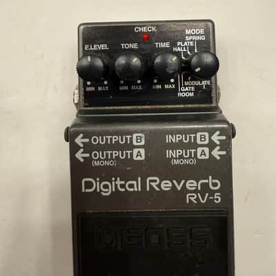 Boss Roland RV-5 Digital Reverb Stereo Guitar Effect Pedal image 2