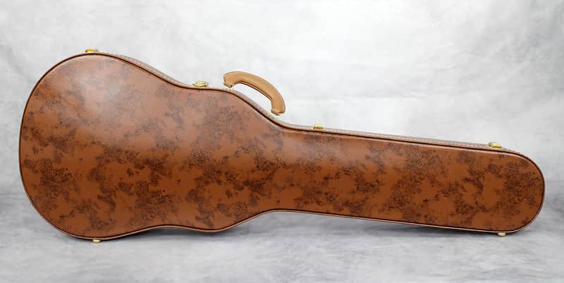Gibson Lifton Historic "5-Latch" Brown/Pink Hardshell Case - Les Paul image 1