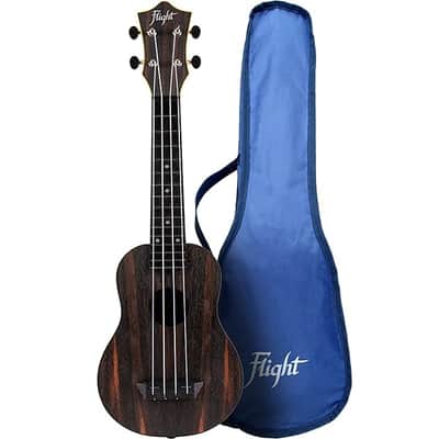 Flight Ukulele TUS-55 Amara Travel Soprano Ukulele with Bag image 1