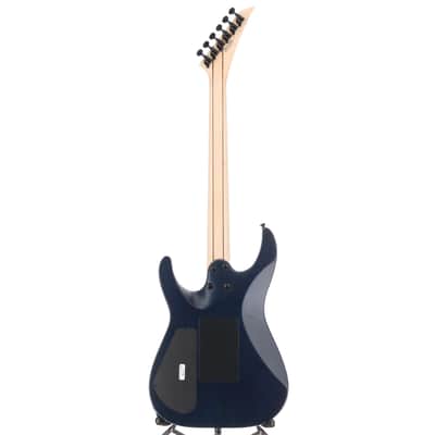 Jackson MJ Series Dinky DKRP, Transparent Blue Burst, Plays Great (W2) (00179) image 6