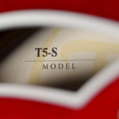 Taylor T5S 2005 Acoustic/Electric Guitar w/ OHSC – Used 2005 - Red Gloss Finish image 11