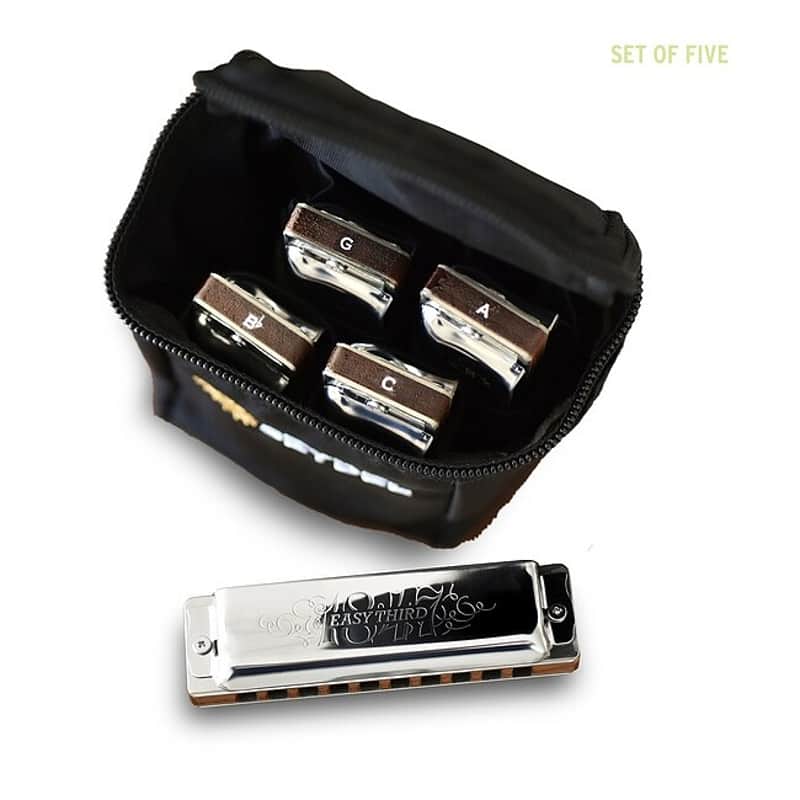 SEYDEL 1847 Classic Easy Third 20-Stimmen 5er-Set Richter Mundharmonika mit Edelstahl-Stimmzungen image 1