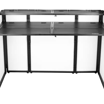Odyssey DJBOOTHM65 Mobile Media DJ Booth Fits 65" Flat Screen TV/Monitor image 4