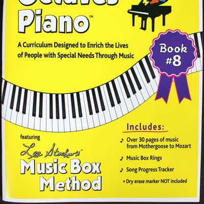Occupational Octaves Piano Book Special Needs Learning Music & Rings Book 8 image 1
