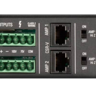 JBL CSA240Z 2x40W Drivecore Amplifier, 70V/100V, 1U Half-Rack image 2