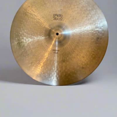 Used Paiste Black Label 2002 Heavy 20" Ride 2620g w/ video demo of actual cymbal for sale image 1
