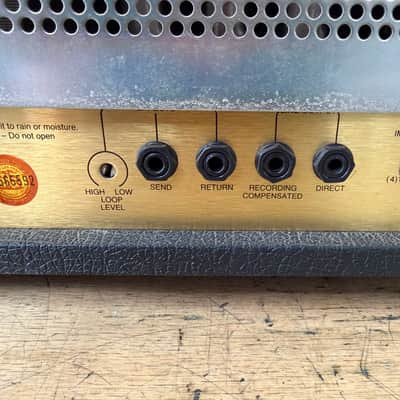 Used Marshall JCM 900 Model 4500 50W Hi Gain Dual Reverb Tube Guitar Amp Amplifier Head Made in England JCM900 image 11