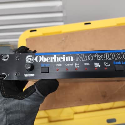 Oberheim Matrix 1000 Rackmount 6-Voice Synthesizer 1987 - White