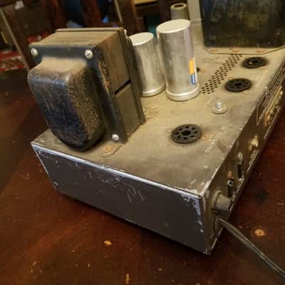 Eico HF-20 mono tube amp hi-fi dual 6L6 with ornamental cage 1959 image 3