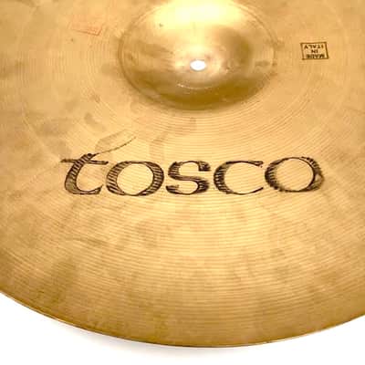 Tosco 18" Ride Cymbal - Vintage & Rare - B20 image 5