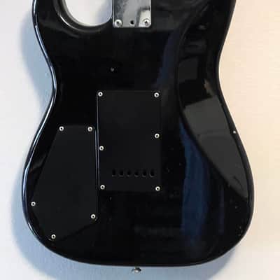MIJ Fender Squire Stratocaster 1986 - Black Made In Japan MIJ image 10