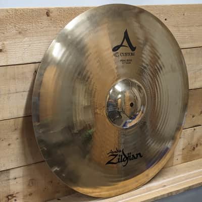 Zildjian 22" A Custom Ping Ride Cymbal 1991 - Present - Brilliant image 2