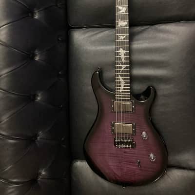 PRS SE Paul Allender Seymour Duncan Dave Mustaine Pickups Ebony Fretboard 2012 Purple Guitar image 2