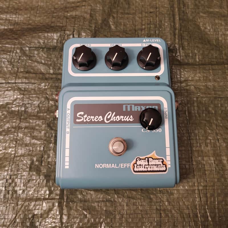 Maxon CS-550 Stereo Chorus (Soul Power Instruments SPI Japan Mod) image 1