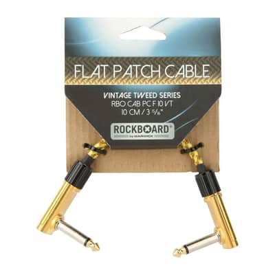 RockBoard Cable de Patch Flat Vintage Tweed - 10 cm image 5