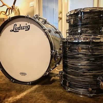 Ludwig Limited Edition Keystone All Stars 2011 Black Abalone Pearl image 1
