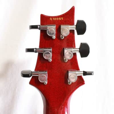 1999 Paul Reed Smith PRS Custom 24 USA Flame Maple Top Transparent Red Electric Guitar w/ OHSC image 14