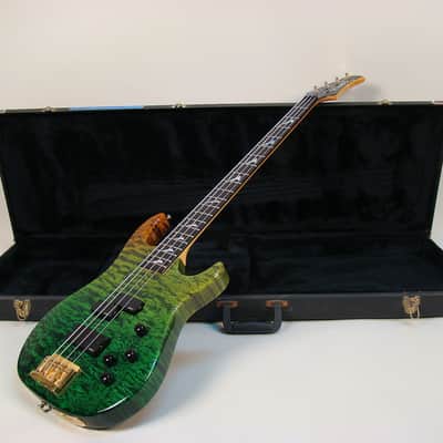 Hamer Chaparral Max Bass 1991 Green/ Tealburst image 2