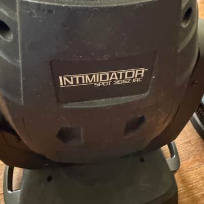 Chauvet INTIMSPOT335ZIRC Intimidator Spot 355Z IRC Moving LED Light 2010s - Black image 5
