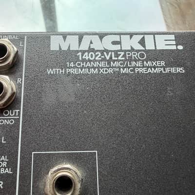 Mackie 1402-VLZ Pro 14-Channel Mic / Line Mixer 2000 - 2007 - Dark Gray image 2