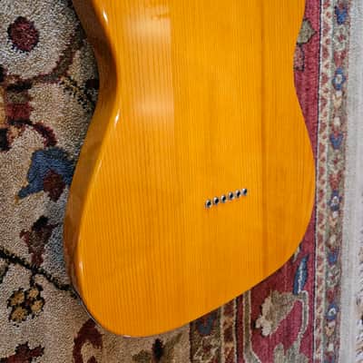 Custom Built Telecaster- Lindy Fralin, solid Rosewood neck, 2000's - Natural image 6