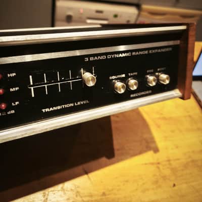dbx 3BX 3-Band Dynamic Range Expander 1970s - Black image 2