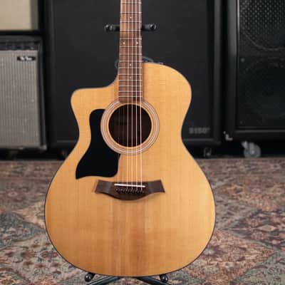 Taylor 114ce Left-Handed Grand Auditorium Acoustic/Electric Guitar with Gig Bag image 3