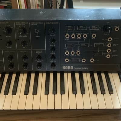 Korg MS-10 1970s - Black