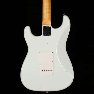 Fender Custom Shop Willcutt True '62 Stratocaster Journeyman Relic Olympic White 60s C (558) image 4