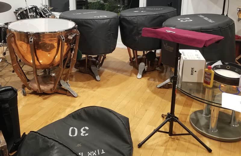 Ludwig Professional Symphonic Timpani Set of 4 from the 1970s image 1