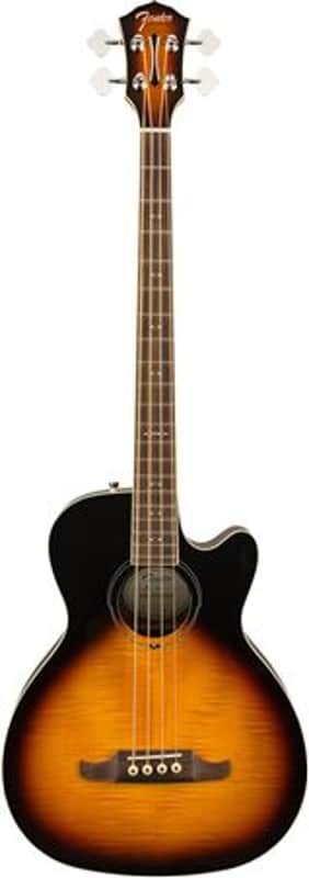 Fender FA450CE Acoustic Electric Bass Guitar 3 Color Sunburst image 1