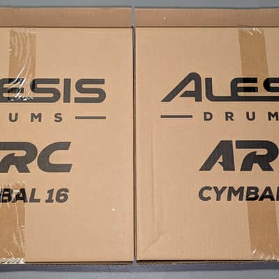 Alesis 16” Crash Cymbal NEW (Triple Zone) Strata Prime ARC - 2 Pack image 1