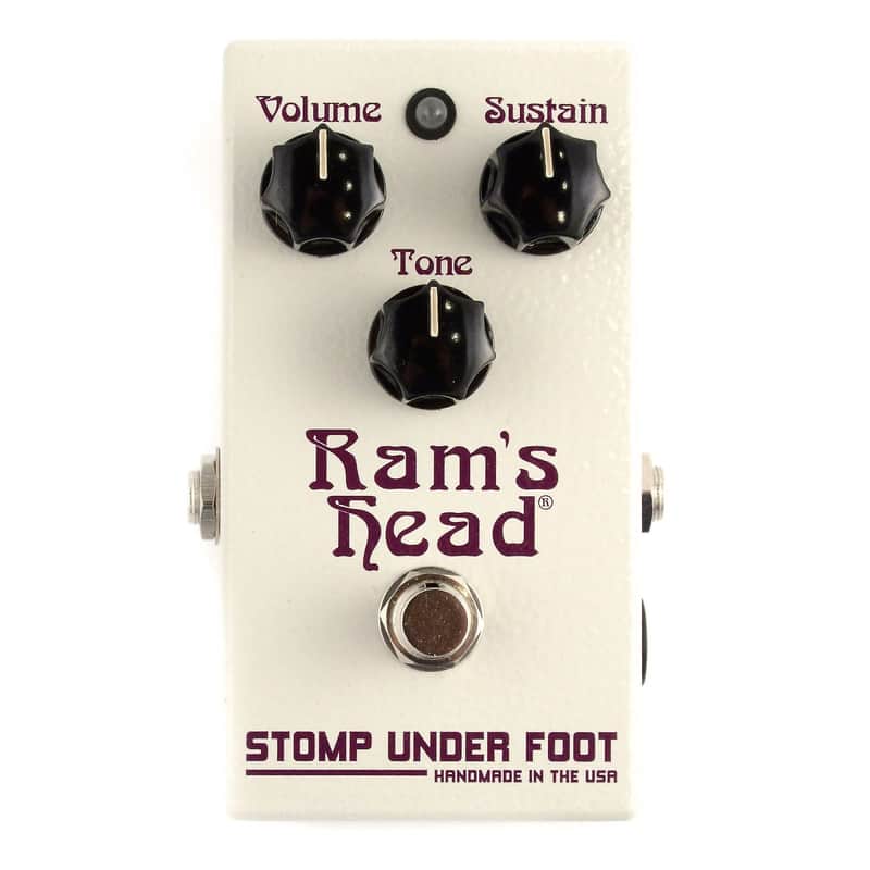 Stomp Under Foot Ram's Head (Violet Version) Fuzz Pedal image 2