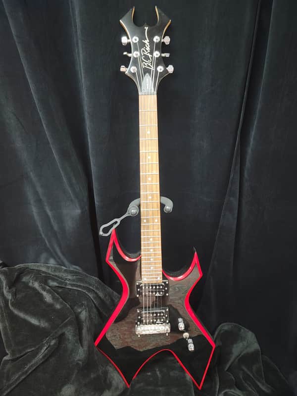 B.C. Rich KKW Kerry King Metal Master Warlock Tribal Fire Black/Red Tribal Fire image 1